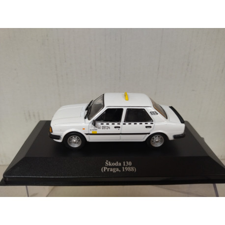 SKODA 130 1988 TAXI PRAGA CZ 1:43 ALTAYA IXO