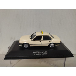 OPEL REKORD E 1984 TAXI FRANKFURT GERMANY 1:43 ALTAYA IXO