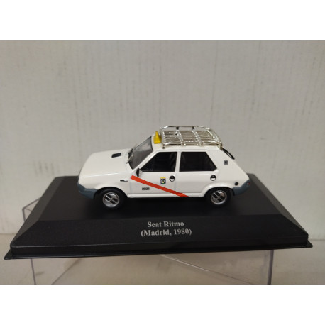 SEAT RITMO 1980 TAXI MADRID 1:43 ALTAYA IXO