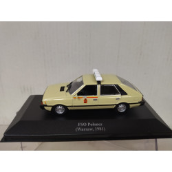 FSO POLONEZ 1981 TAXI WARSAW POLONIA 1:43 ALTAYA IXO