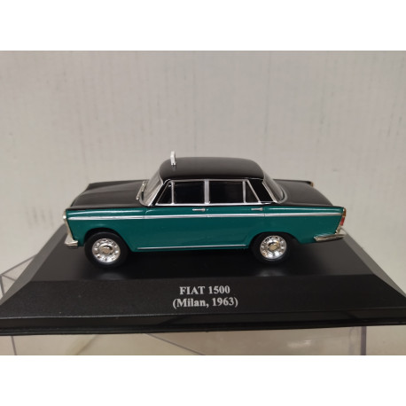FIAT 1500 1963 TAXI MILAN ITALIA 1:43 ALTAYA IXO
