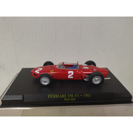 FERRARI 156 1961 PHIL HILL FORMULA F1 1:43 ALTAYA IXO HARD BOX