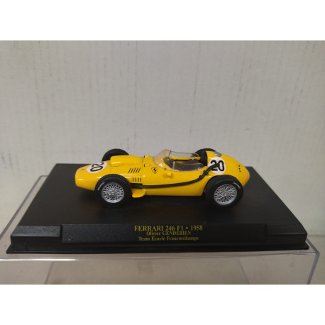 FERRARI 246 1958 O.GENDEBIEN FORMULA F1 1:43 ALTAYA IXO HARD BOX