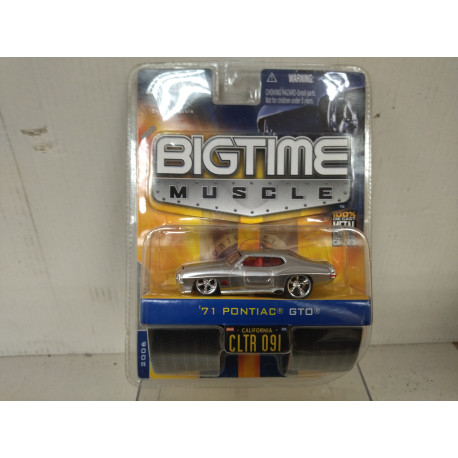 PONTIAC GTO 1971 BIG TIME MUSCLE 1:64 JADA CLTR 091