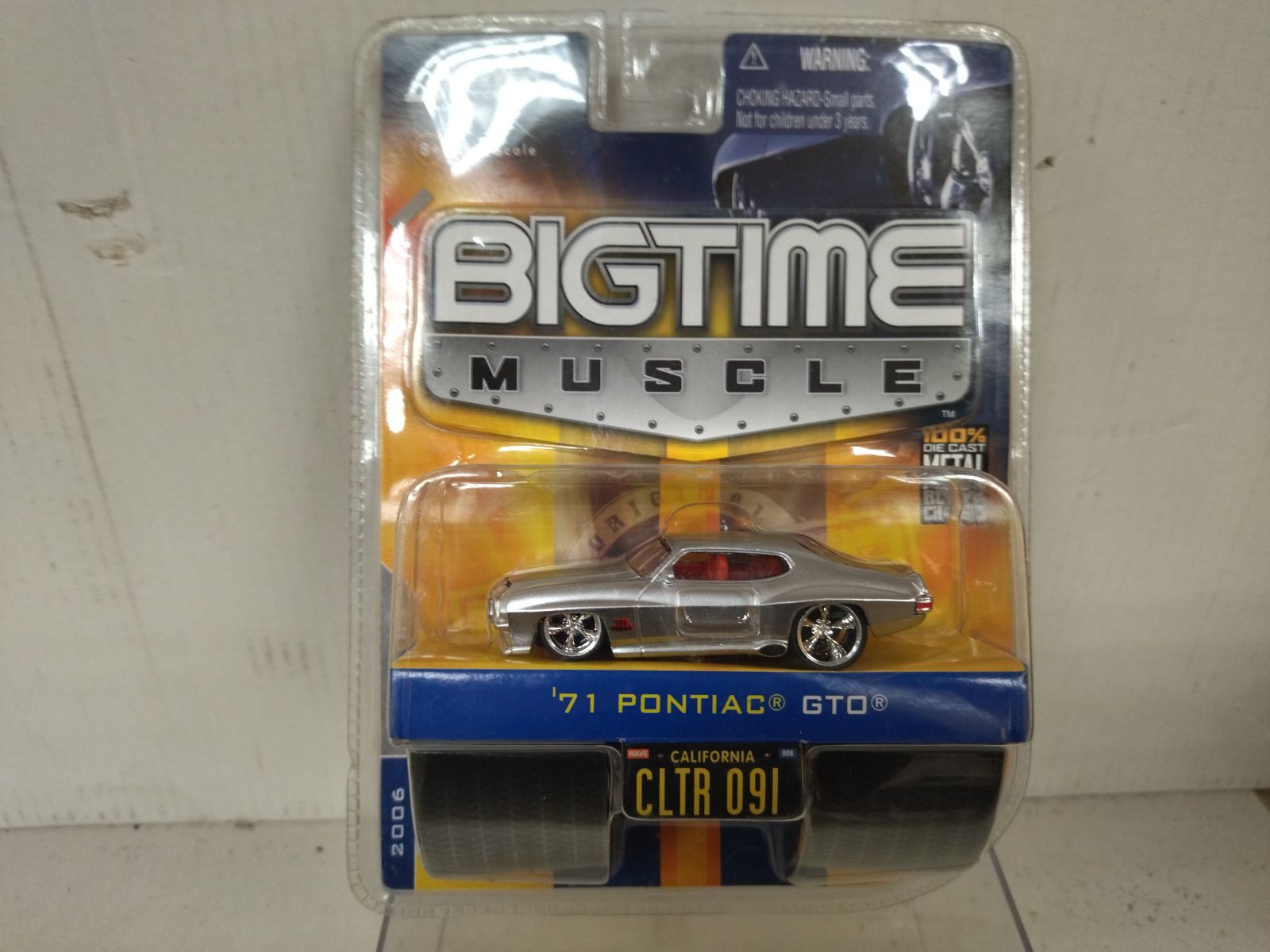 PONTIAC GTO 1971 BIG TIME MUSCLE 1:64 JADA CLTR 091 - BCN STOCK CARS
