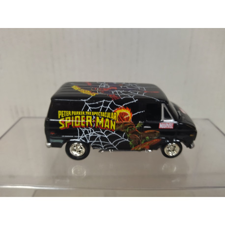 CHEVROLET G-20 1977 VAN SPIDER-MAN 1:64 JOHNNY LIGHTNING NO BOX