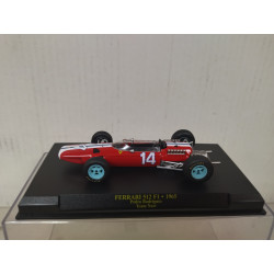 FERRARI 512 F1 1965 PEDRO RODRIGUEZ TEAM NART FORMULA F1 1:43 ALTAYA IXO HARD BOX