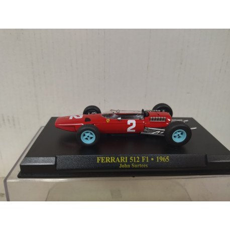 FERRARI 512 F1 1965 JOHN SURTEES FORMULA F1 1:43 ALTAYA IXO HARD BOX