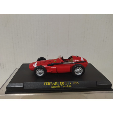 FERRARI 555 F2 1955 EUGENIO CASTELLOTTI FORMULA F1 1:43 ALTAYA IXO HARD BOX