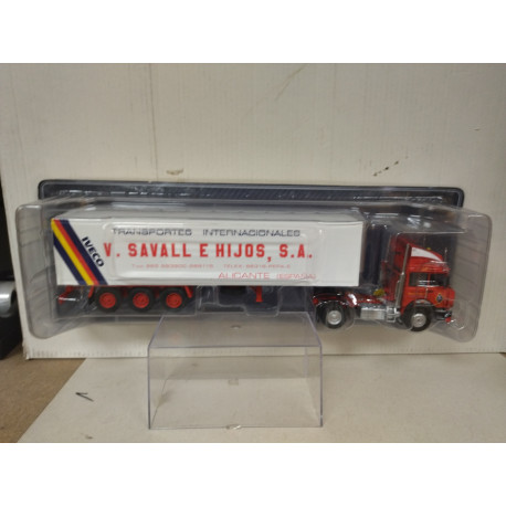 IVECO TURBO 190.38 SPECIAL 1983 TRANSPORTES SAVALL 1:43 SALVAT IXO