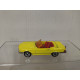 MERCEDES-BENZ R107 350 SL CABRIOLET YELLOW 1:60/apx 1:64 MAJORETTE 213 NO BOX