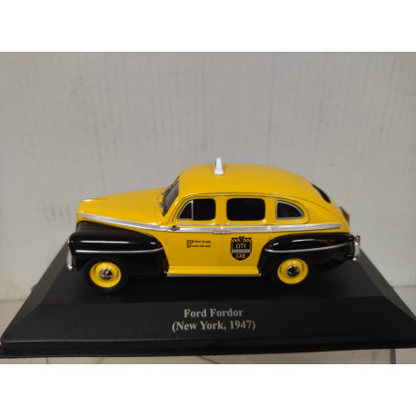 FORD FORDOR 1947 TAXI NEW YORK 1:43 ALTAYA IXO