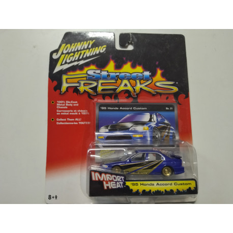 HONDA ACCORD 1995 CUSTOM IMPORT HEAT STREET FREAKS 1:64 JOHNNY LIGHTNING