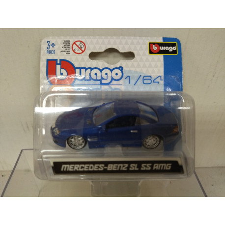 MERCEDES-BENZ SL 55 AMG BLUE 1:64 BBURAGO