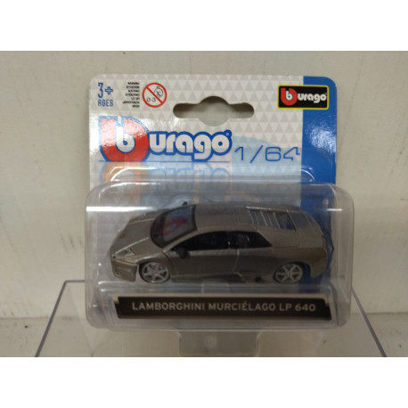 LAMBORGHINI MURCIELAGO LP 640 GREY 1:64 BBURAGO