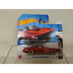 PLYMOUTH BARRACUDA 1970 RED 3/5 ROADSTERS 1:64 HOT WHEELS