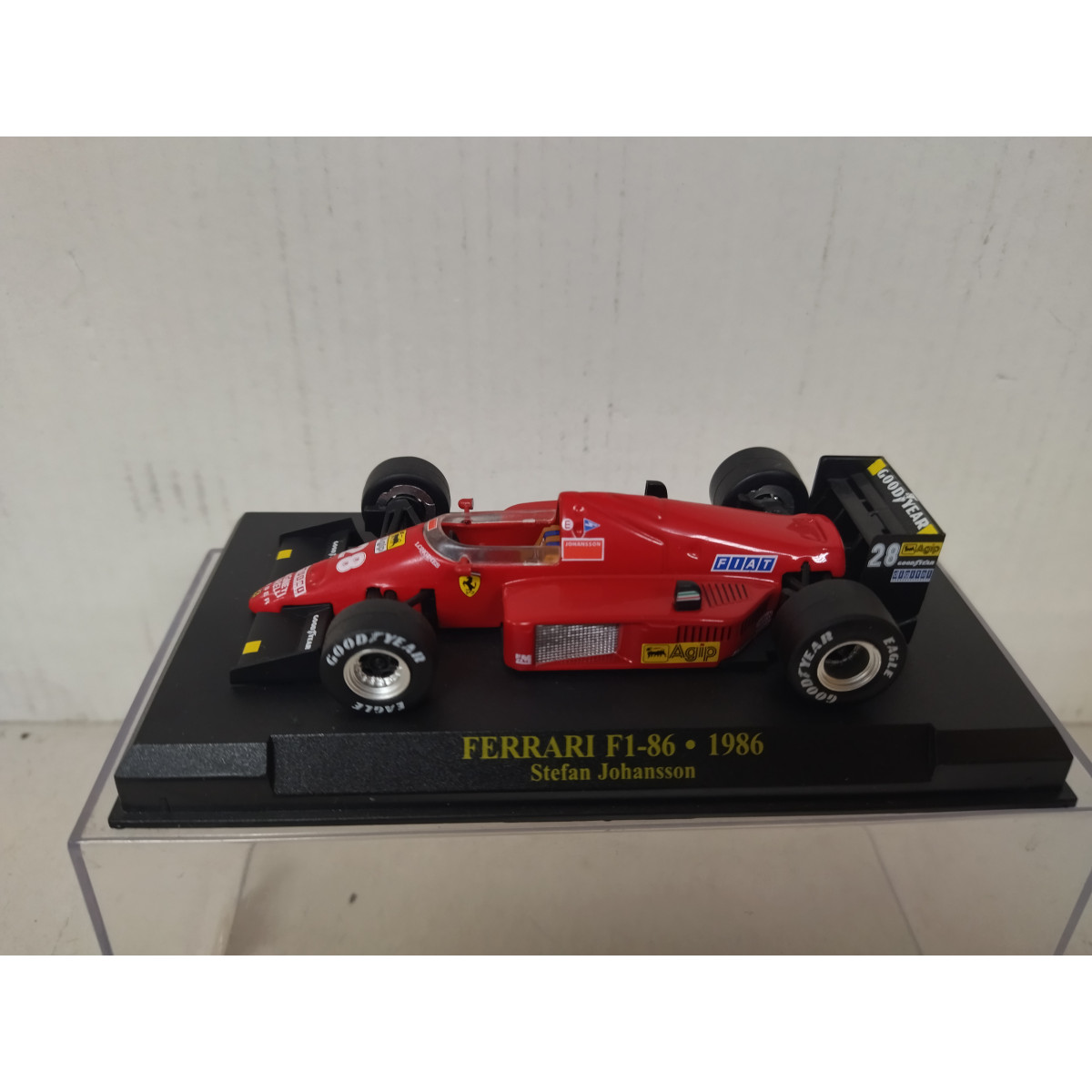 F1 - Stefan Johansson (Ferrari) no GP de Portugal de 1986