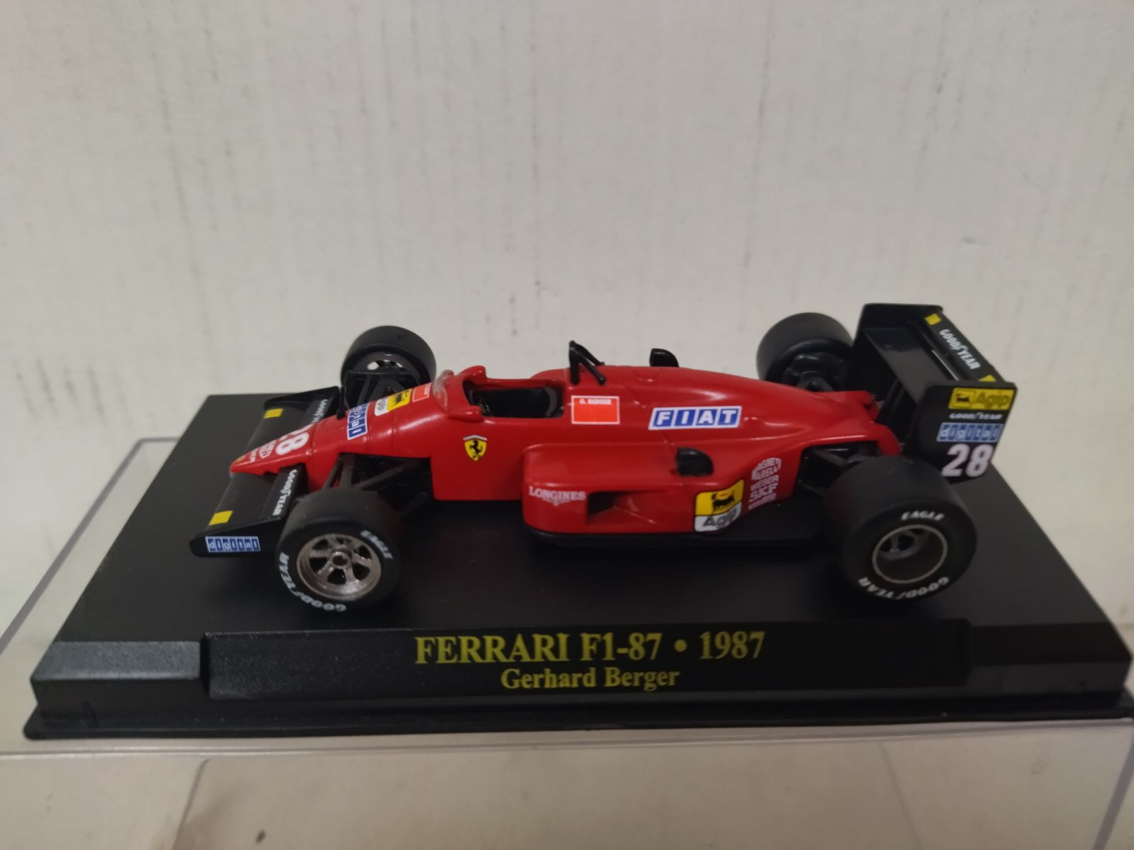Figurine Figure F1 Formule 1 1997 Dany 1/43 GERHARD BERGER