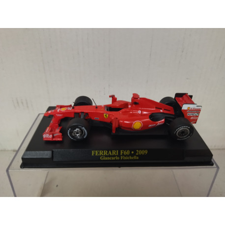 FERRARI F60 2009 GIANCARLO FISICHELLA FORMULA F1 1:43 ALTAYA IXO HARD BOX