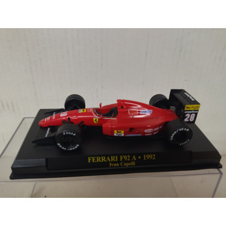 FERRARI F92A 1992 IVAN CAPELLI FORMULA F1 1:43 ALTAYA IXO HARD BOX