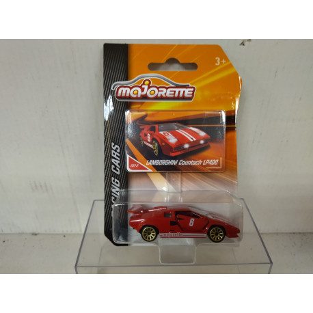 LAMBORGHINI COUNTACH LP400 RACING CARS apx 1:64 MAJORETTE