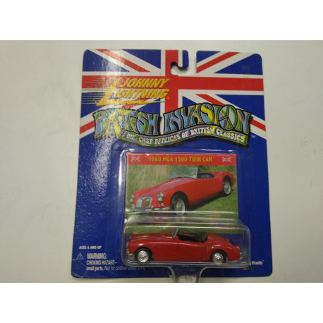 MGA 1500 TWIN CAM 1960 BRITISH INVASION 1:64 JOHNNY LIGHTNING