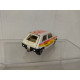 RENAULT 5 TL RALLY LE CAR RED/WHITE SUPERFAST n21 1:54/apx 1:64 MATCHBOX NO BOX