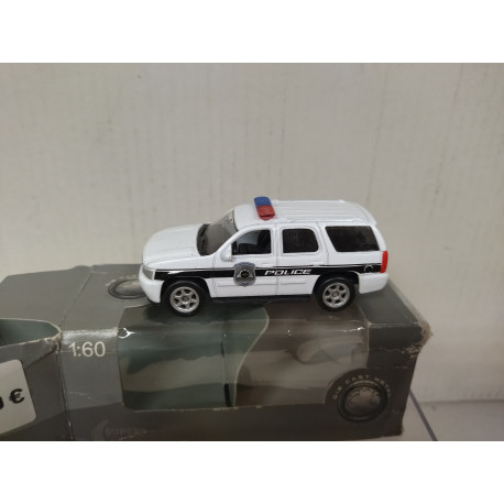 CHEVROLET TAHOE POLICE 1:60/ apx 1:64 WELLY