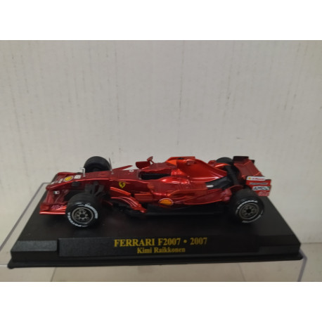FERRARI F2007 2007 K.RAIKKONEN FORMULA F1 1:43 ALTAYA IXO HARD BOX DEFECT