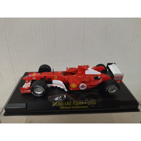 FERRARI F2004 2004 M.SCHUMACHER FORMULA F1 1:43 ALTAYA IXO HARD BOX DEFECT