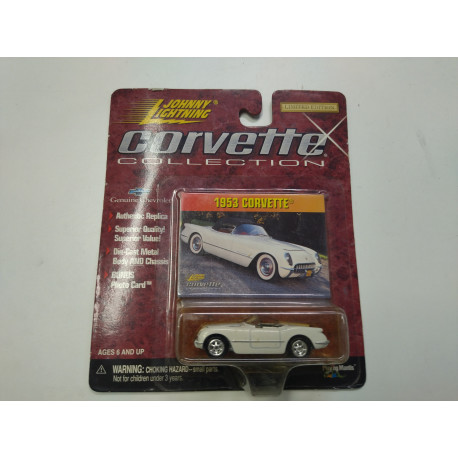 CHEVROLET CORVETTE C1 1953 CONVERTIBLE COLLECTION CORVETTE 1:64 JOHNNY LIGHTNING