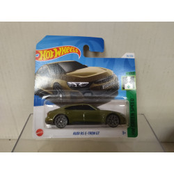 AUDI RS E-TRON GT DARK GREEN 4/10 GREEN SPEED 1:64 HOT WHEELS