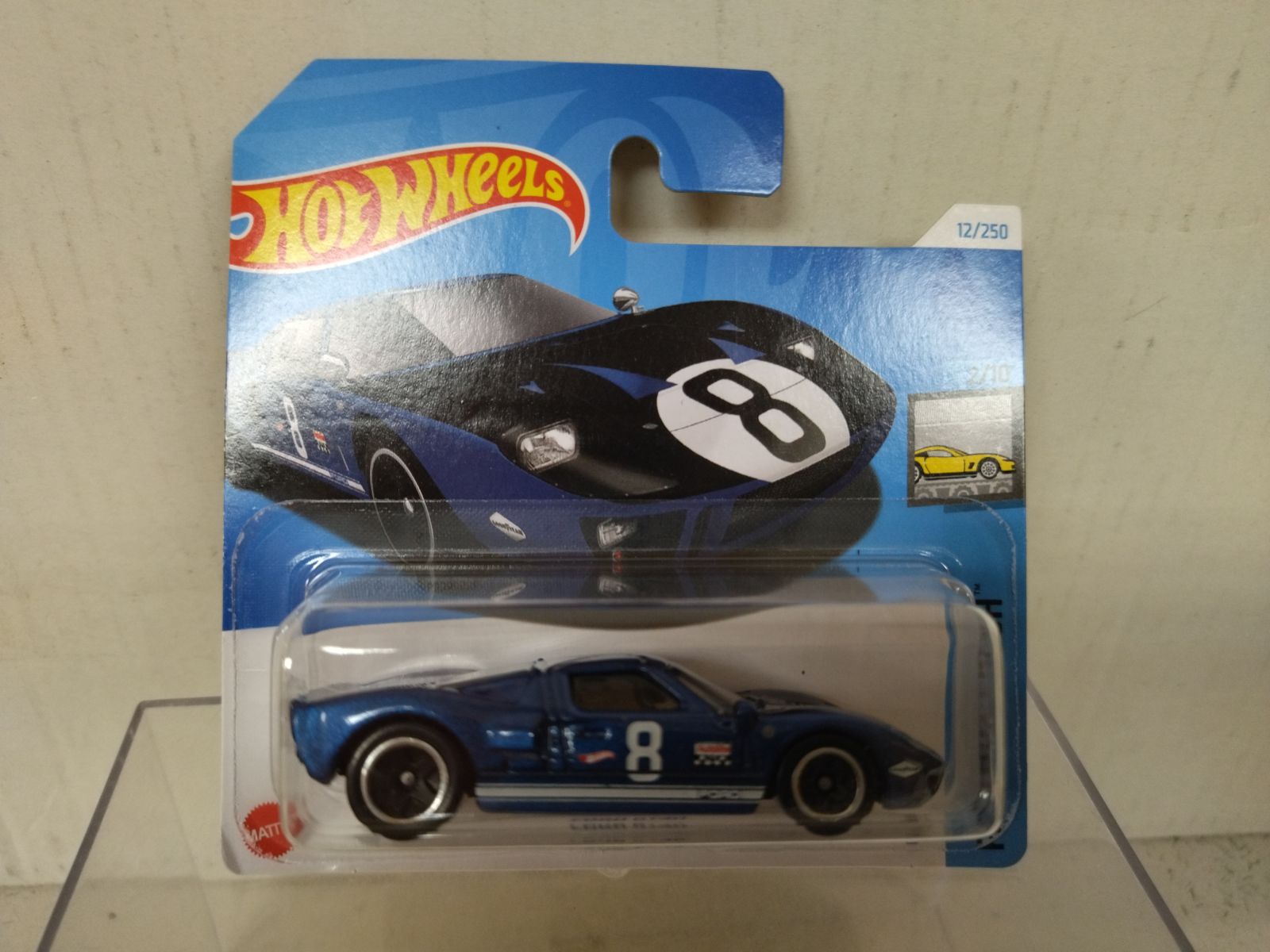 FORD GT40 BLUE 2/10 FACTORY FRESH 1:64 HOT WHEELS BCN STOCK CARS