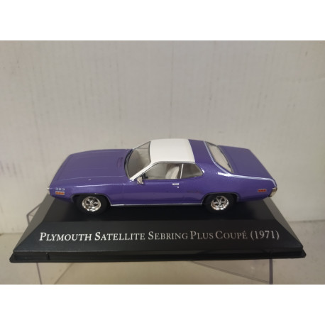 PLYMOUTH SATELLITE SEBRING PLUS COUPE 1971 AMERICAN CARS 1:43 ALTAYA IXO