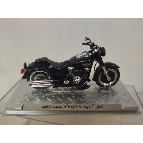 HARLEY-DAVIDSON 2010 FLSTFB FAT BOY LO MOTO/BIKE 1:24 ALTAYA IXO