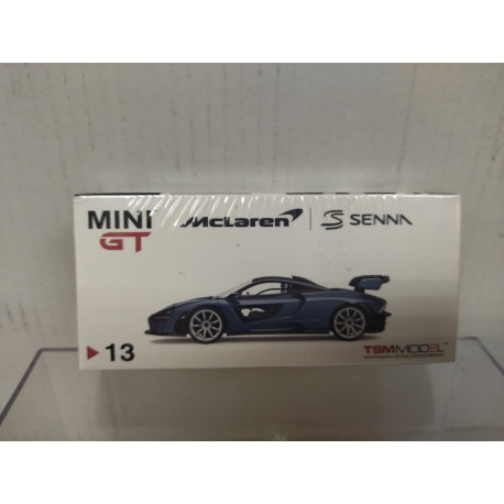 MCLAREN SENNA VICTORY GREY RHD 1:64 MINI GT - BCN STOCK CARS