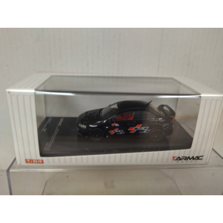 MITSUBISHI LANCER EVO X RALLIART BLACK 1:64 TARMAC