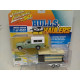 STUDEBAKER 1960 TRUCK GREEN + HOUSEBOAT TRAILER 1:64 JOHNNY LIGHTNING