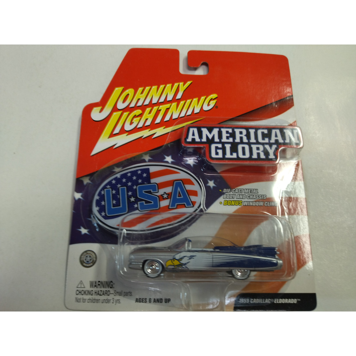 Johnny Lightning Blacked Out 1959 Cadillac Eldorado