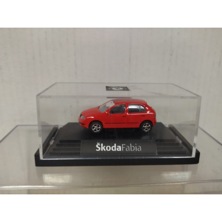 SKODA FABIA RED 1:87 H0 KADEN