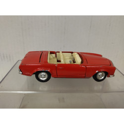 MERCEDES-BENZ 220 SL RED 1:43 JOAL 124 NO BOX/DESGUACE/SCRAPPING