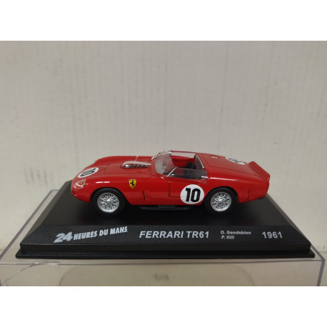 FERRARI TR61 1961 WIN 24 H LE MANS GENDEBIEN-HILL 1:43 ALTAYA IXO