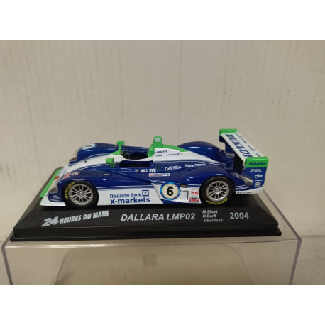 DALLARA LMP02 2004 24 H LE MANS SHORT-BARFF-BARBOSA 1:43 ALTAYA IXO