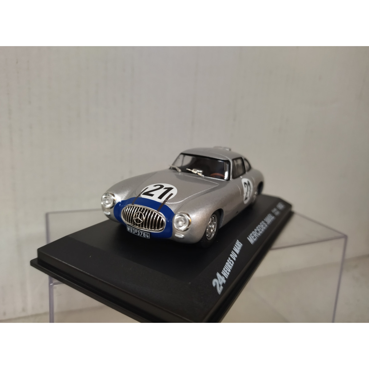 Miniature Mercedes 300SL - 24 Heures Du Mans 1952 (2ème) - Ixo 1/43 - Réf 7