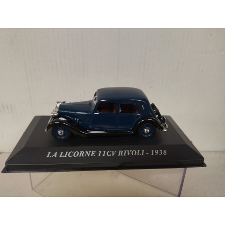 LA LICORNE 11CV RIVOLI 1938 AUTREFOIS 1:43 ALTAYA IXO