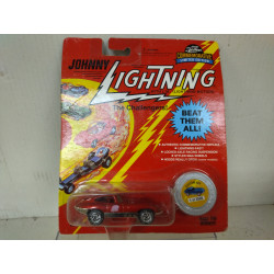 CUSTOM XKE BLUE THE CHALLENGERS VINTAGE 1:64 JOHNNY LIGHTNING