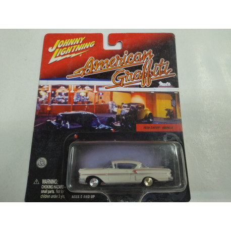 CHEVROLET IMPALA 1958 AMERICAN GRAFFITI 1:64 JOHNNY LIGHTNING