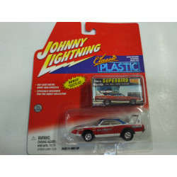 PLYMOUTH SUPERBIRD SOX & MARTIN CLASSIC PLASTIC 1:64 JOHNNY LIGHTNING