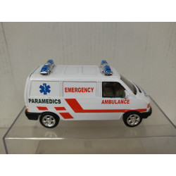 VOLKSWAGEN T4 TRANSPORTER EMERGENCY PARAMEDIC 1:43 HONGWELL NO BOX