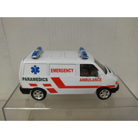 VOLKSWAGEN T4 TRANSPORTER EMERGENCY PARAMEDIC 1:43 HONGWELL NO BOX